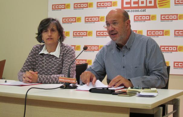 CC.OO. critica que el gasto social catalán para 2017 es un 17% inferior al de 2010