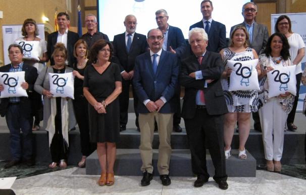 Lambán asegura que Aragón es líder en derechos sociales y solidaridad
