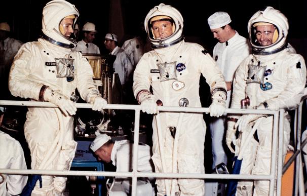 Los "siete pioneros" de EEUU en el espacio fallecieron