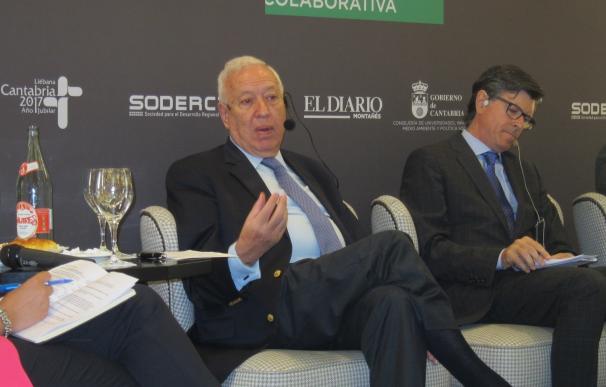Margallo se disgustó "enormemente" por la ausencia del Rey Juan Carlos en el aniversario de las elecciones de 1977