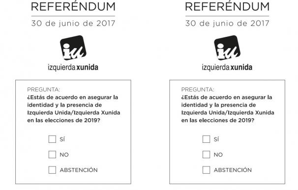 IU de Asturias vota este viernes si quiere mantener su identidad en las elecciones de 2019