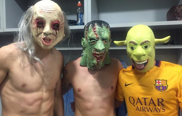Así fue la fiesta de Halloween del F. C. Barcelona