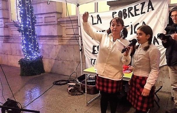 Celebrado en Santander un 'sorteo de pobreza energética' para concienciar de este problema social