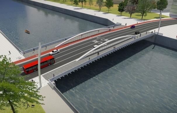 Junta de Gobierno de Bilbao aprueba el proyecto del puente de San Ignacio en Zorrozaurre, por 9,7 millones