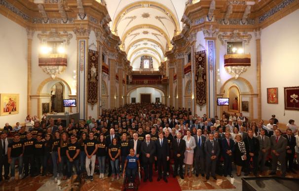 La XIX Gala del Deporte UCAM reúne a más de 500 deportistas en el Templo del Monasterio de Los Jerónimos