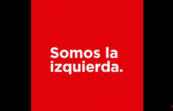 "Somos la izquierda", lema escogido por Pedro Sánchez para el 39 Congreso Federal del PSOE