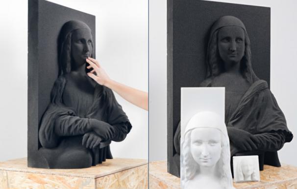 La 'Mona Lisa' se hace visible para los ciegos gracias a la impresión 3D