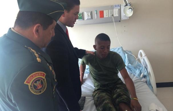 Los dos soldados liberados por las FARC permanecerán dos o tres días en el hospital