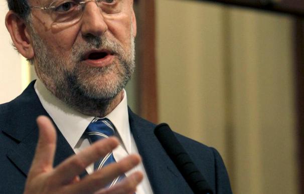 Rajoy dice que apoyará al Gobierno en todo lo que sea bueno para España