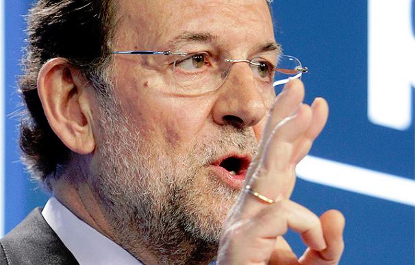 Rajoy dice que apoyará al Gobierno en todo lo que sea bueno para España