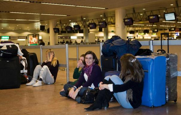 Cientos de personas pasan la Nochebuena en el aeropuerto de Bruselas