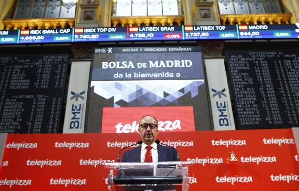 (Amp.) Telepizza y Dominion debutan en Bolsa con caídas del 19% y del 5,8%