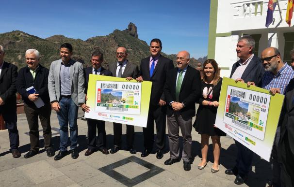 Tejeda (Gran Canaria) protagonizará el cupón de la ONCE del 1 de mayo