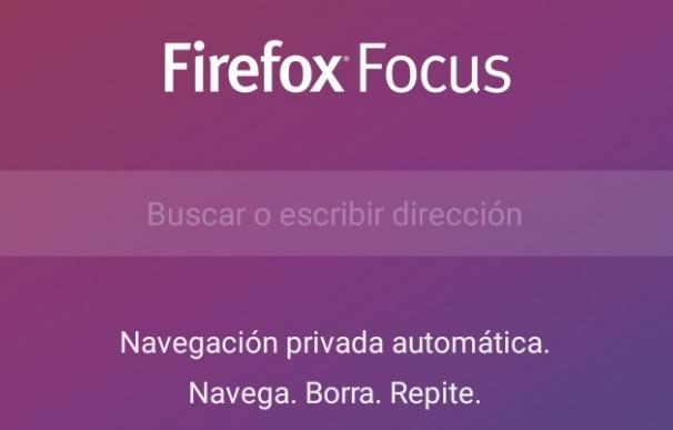 Llega a Android Firefox Focus, el navegador de Mozilla que garantiza la privacidad del usuario