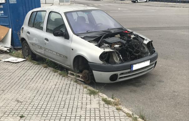 Asima pide a la Policía que retire los coches abandonados de los polígonos de Son Castelló y Can Valero