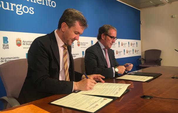 El Ayuntamiento de Burgos aporta 40.000 euros a un convenio pionero con la Fundación Laboral de la Construcción