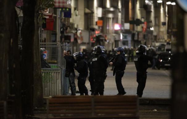 Police operation in Saint-Denis, near Paris on Nov