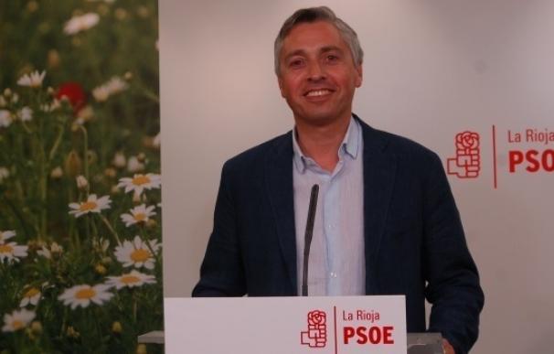 Francisco Ocón presenta su candidatura a la secretaría general del PSOE La Rioja