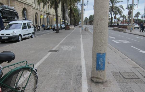 Barcelona estrena nuevos carriles bici en el distrito de Les Corts