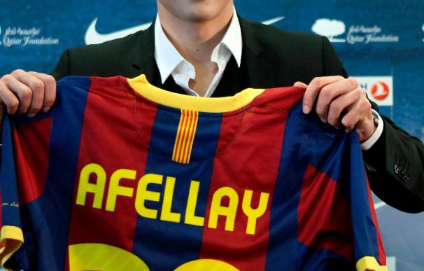 El Barcelona vuelve mañana al trabajo con Afellay y sin Messi