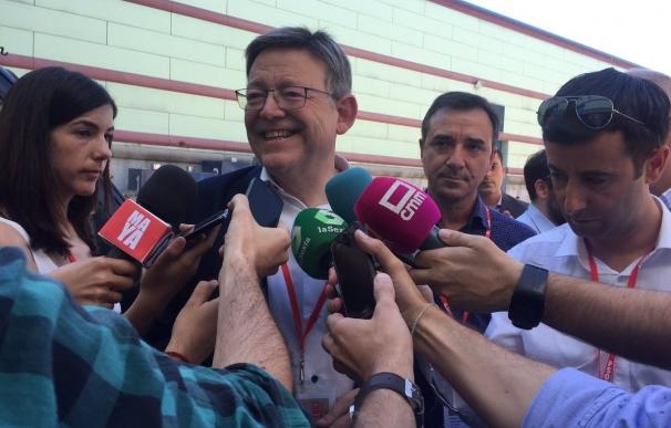 Puig asegura que respeta la Ejecutiva del PSOE de Sánchez pero recalca: "Cada uno tiene un modelo, yo siempre integro"