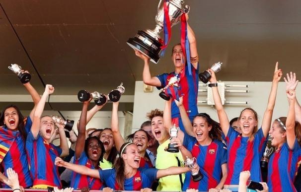 El FC Barcelona, campeón de la Copa de la Reina