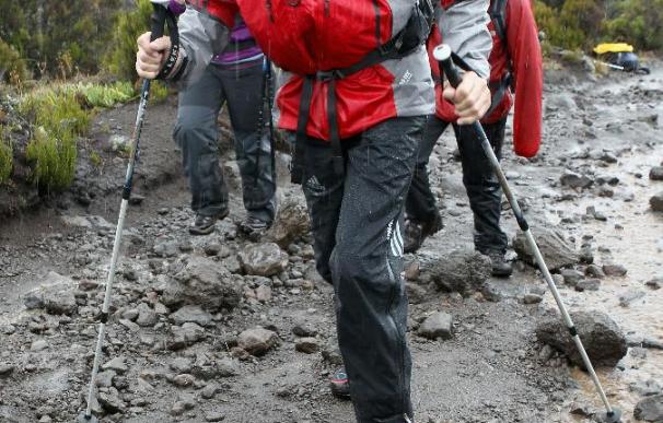 El grupo de Martina Navratilova, camino de la cumbre del Kilimanjaro