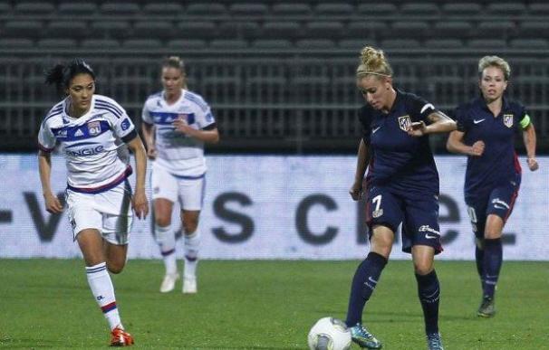 O. Lyon 6-0 Atlético Féminas: sin opciones para el milagro en Gerland.