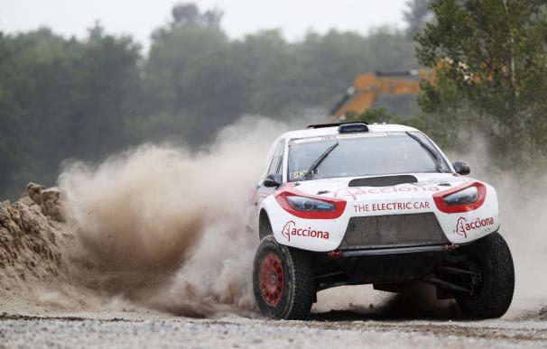 El Acciona 100% EcoPowered completa en undécima posición su primer rally europeo