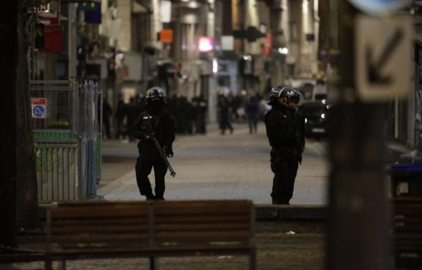 Police operation in Saint-Denis, near Paris on Nov