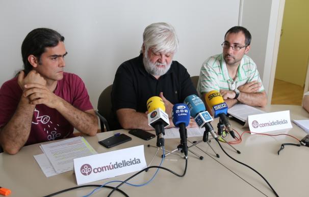 El Comú de Lleida lleva a la Fiscalía al alcalde por multas prescritas en el Ayuntamiento