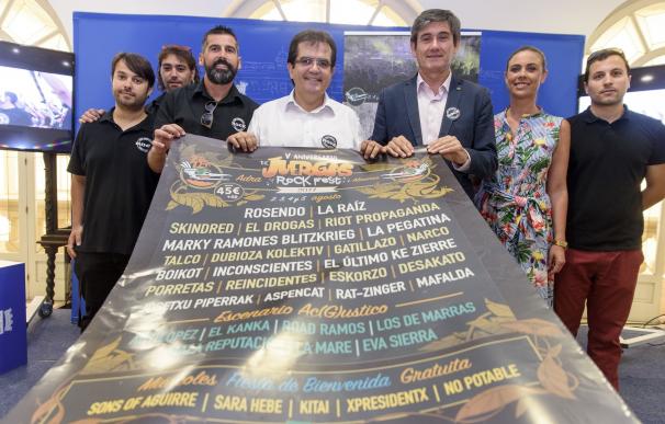Rosendo, La Raíz, Skindred y El Drogas, en el cartel de la quinta edición del Festival 'Juergas Rock'