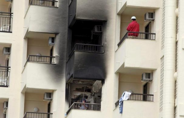 Detenida una persona en relación con el incendio en un hotel de Benidorm
