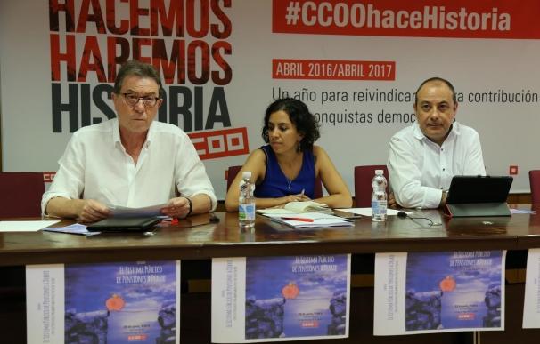 CCOO avanza movilizaciones "intensas" para exigir la mejora y protección de las pensiones