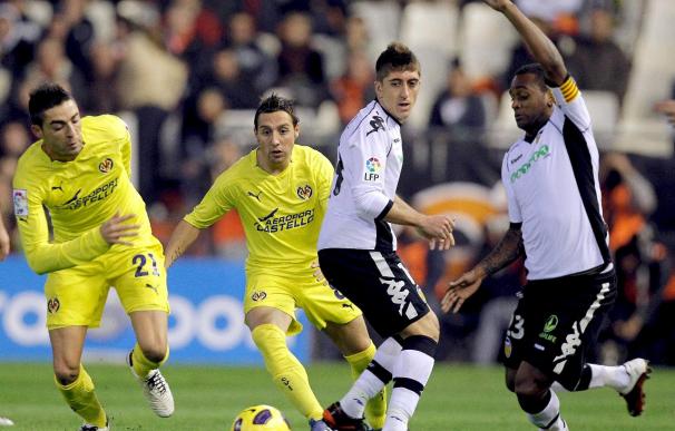 0-0. La eliminatoria Valencia-Villarreal queda abierta tras 90 minutos muy intensos