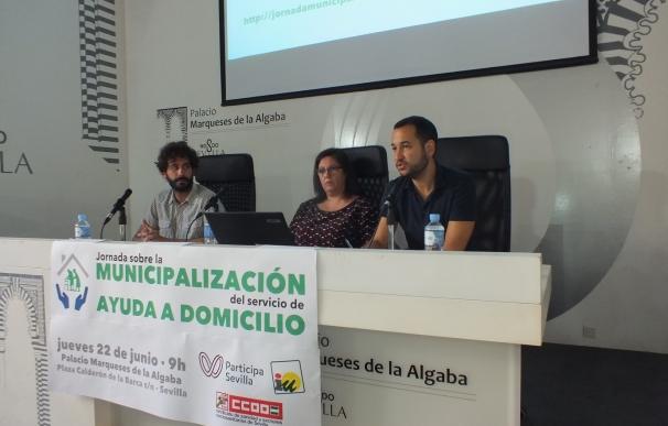 CCOO, IU y Participa defienden que la "municipalización" de la Ayuda a Domicilio "es posible"