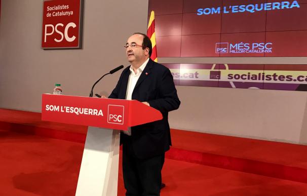 Iceta celebra ser el candidato del PSC a la Generalitat: "Juntos ganaremos el combate"