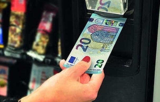 El nuevo billete de 20 euros empezará a circular el miércoles