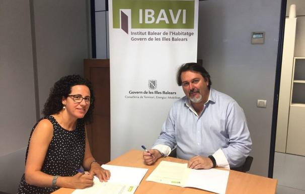 El IMAS y el Ibavi firman un convenio para la cesión de dos pisos en Palma