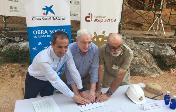 La Obra Social La Caixa destina 40.000 euros a la formación científica del Proyecto Atapuerca