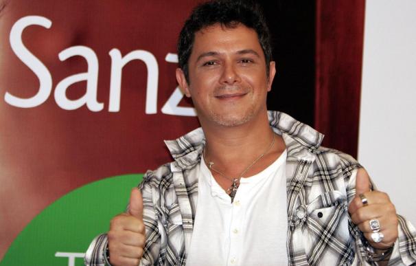 El cantante Alejandro Sanz en el dominical más famoso de la TV de Brasil