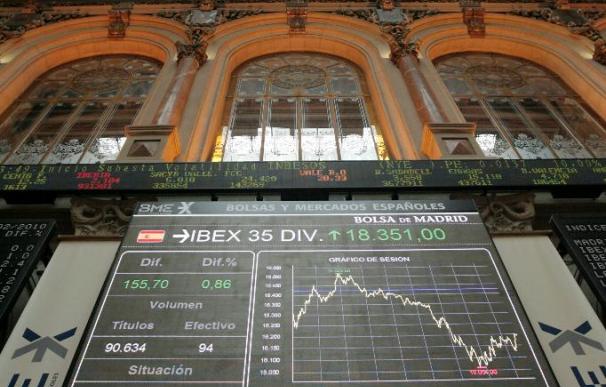 La Bolsa española abre al alza y el Ibex-35 sube el 0,65 por ciento