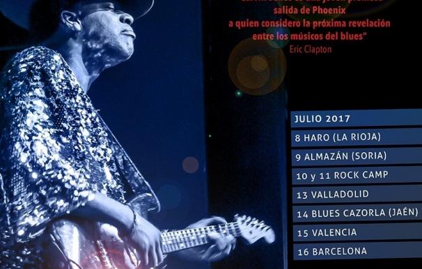 Carvin Jones actuará en España durante el mes de julio, adelantando lo que será su nuevo disco
