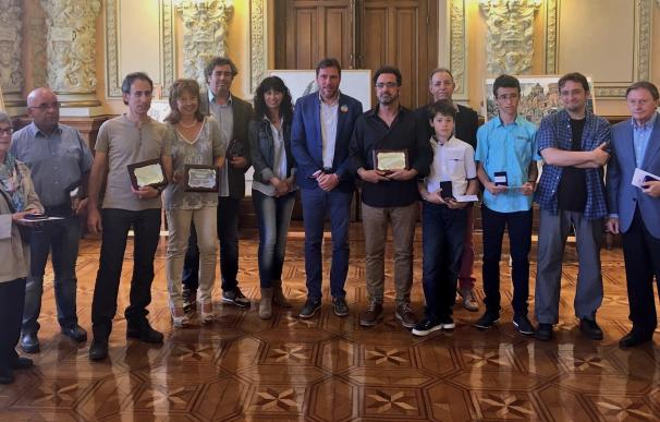 Entregados los más de 4.000 euros en premios del último Concurso de Pintura Rápida San Pedro Regalado de Valladolid