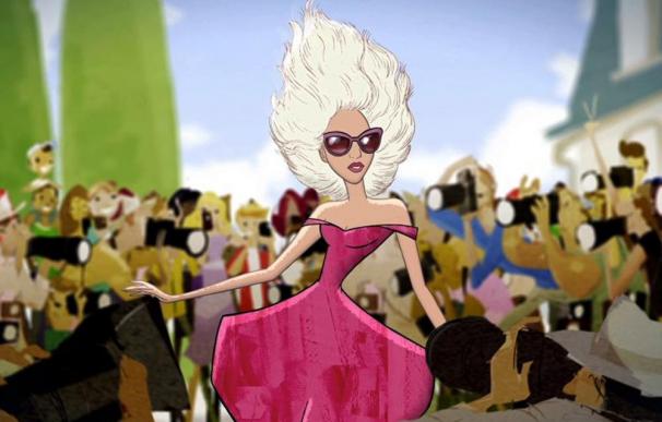 Lady Gaga y Sarah Jessica Parker se convierten en dibujos animados de Disney