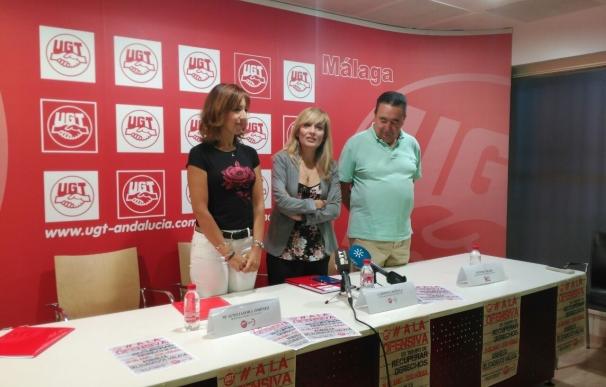 UGT Málaga establece este miércoles sus estrategias sindicales en su asamblea provincial de delegados