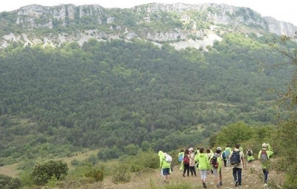 El Parque Natural de Valderejo (Álava) acogerá durante el mes de julio campamentos de educación ambiental