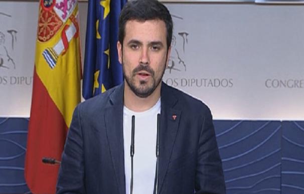 Garzón quiere una coalición "puntual" con Podemos pero avisa de que no aceptará la desaparición IU
