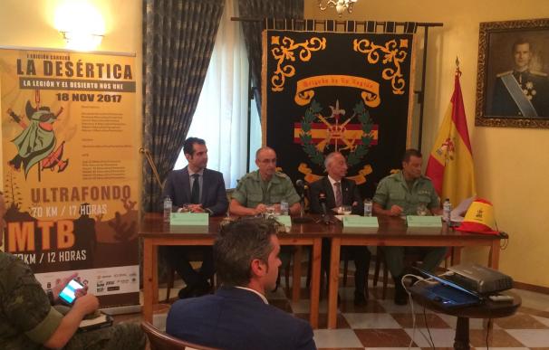 La Brigada de la Legión organiza la primera edición de 'La Desértica' para el 18 de noviembre