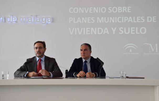 La Junta y la Diputación firman un convenio para impulsar los planes de vivienda y suelo de municipios